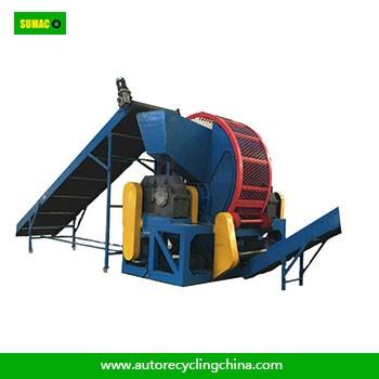 Used Tire Recycling Waste Tyre Shredding Machine